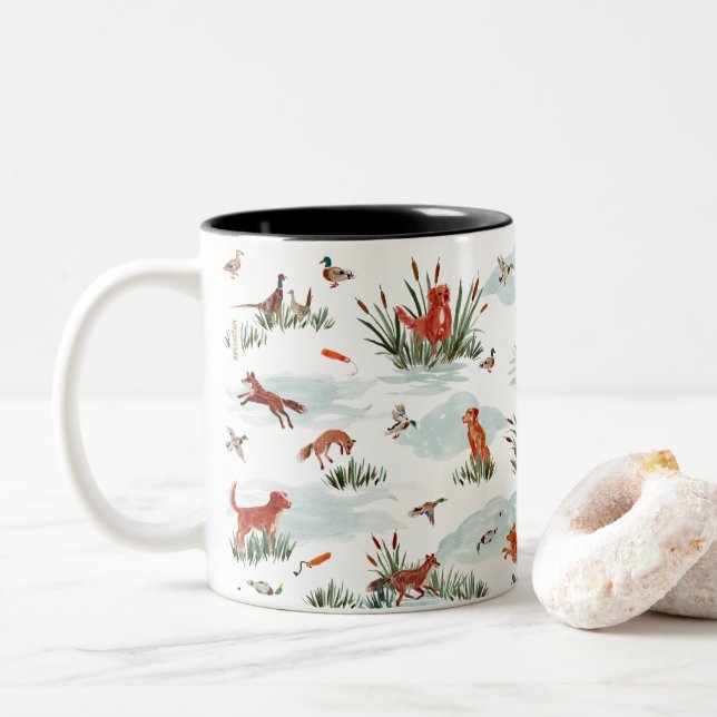 TAZA BICOLOR TOLLERS (Con donut)