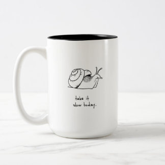 Taza Bicolor Tómalo con calma
