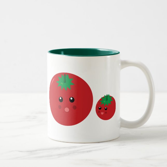 Taza Bicolor Tomate lindo (Derecha)