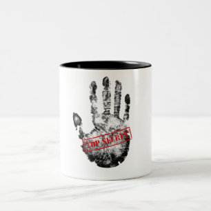 Taza Bicolor Top Secret Mug.