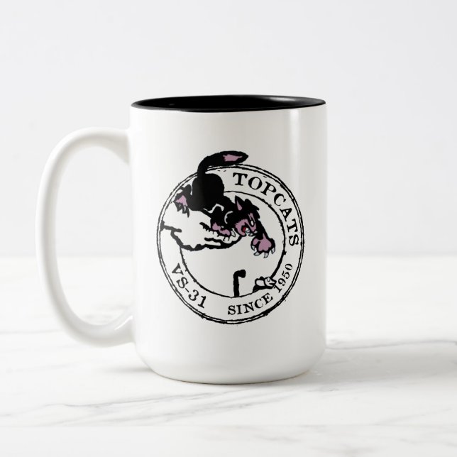 TAZA BICOLOR TOPCATOS VS-31 (Izquierda)