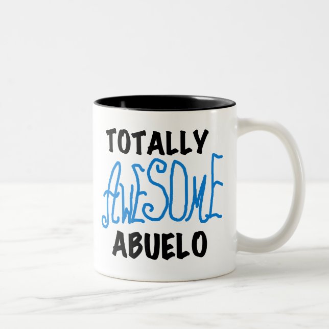Taza Bicolor Toques y regalos magníficos de Abuelo (Derecha)