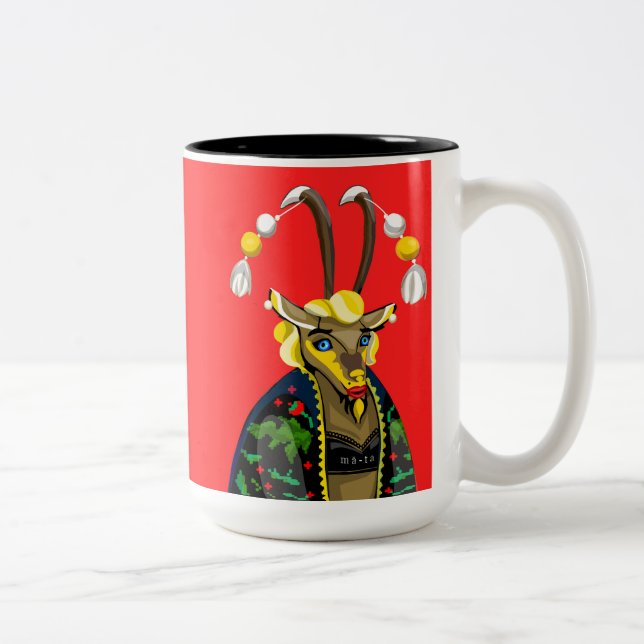 Taza Bicolor Torba cu capra olteneasca (Derecha)