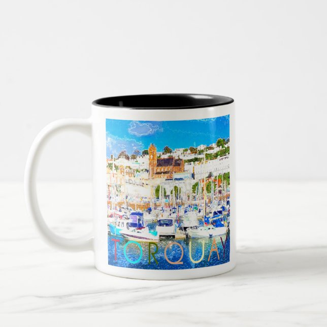 Taza Bicolor Torquay (Izquierda)