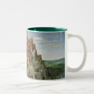 Taza Bicolor Torre de Babel, 1563 (aceite en el panel)