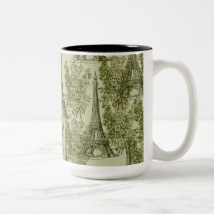 Taza Bicolor Torre Eiffel de París