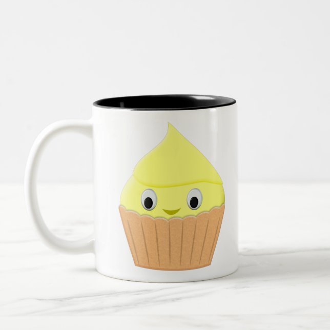 Taza Bicolor Torta de limón Personalizado (Izquierda)