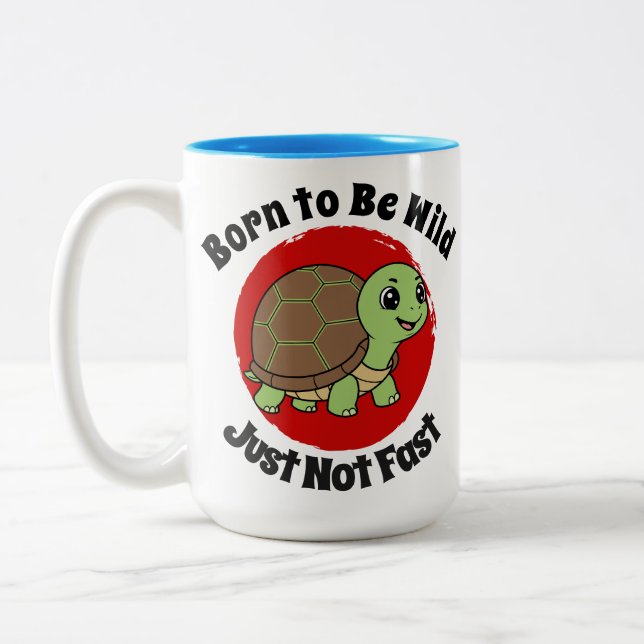Taza Bicolor tortuga  (Izquierda)