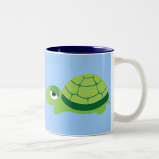 Taza Bicolor tortuga