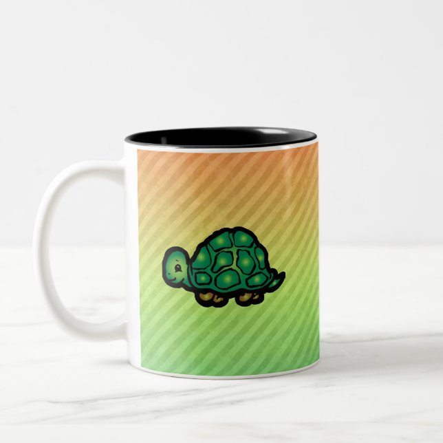 Taza Bicolor Tortuga (Izquierda)
