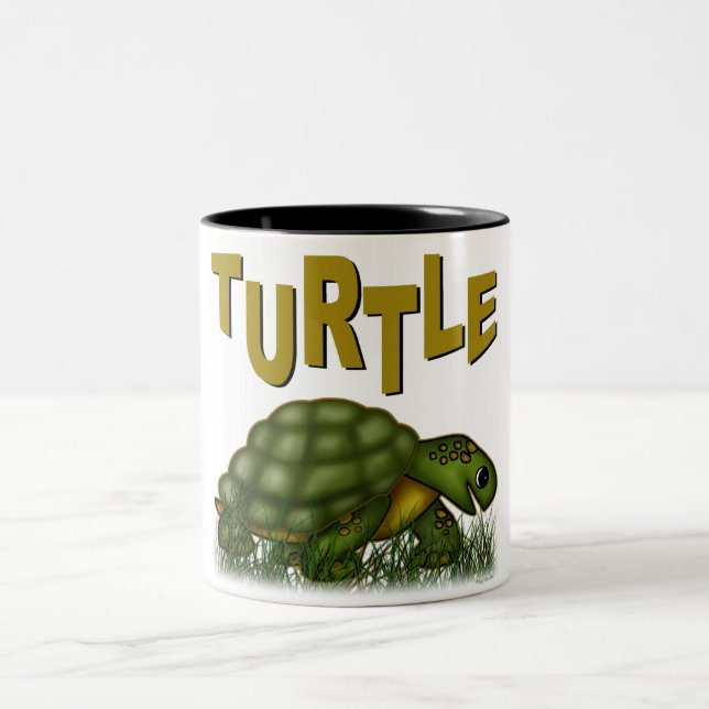 Taza Bicolor Tortuga (Centro)