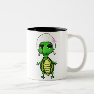 Taza Bicolor Tortuga de baño