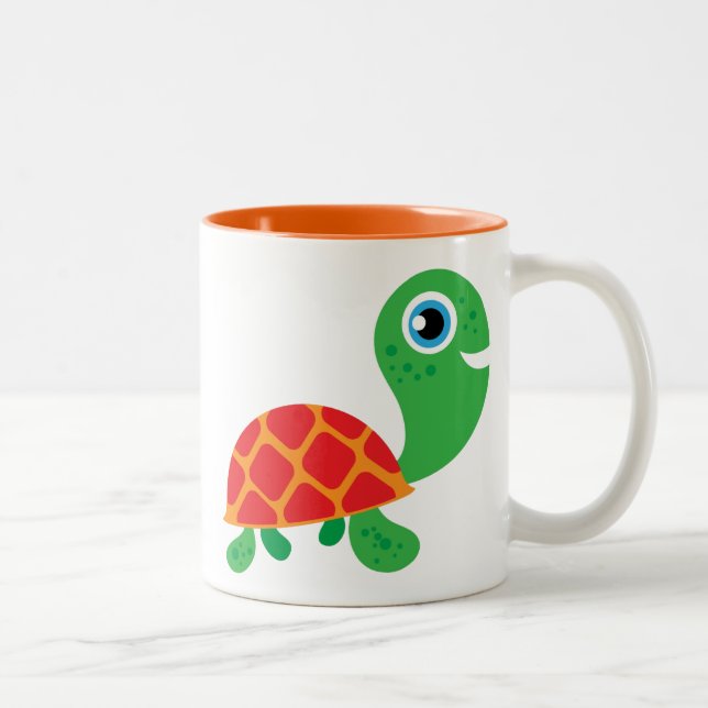 Taza Bicolor Tortuga impresionante (Derecha)