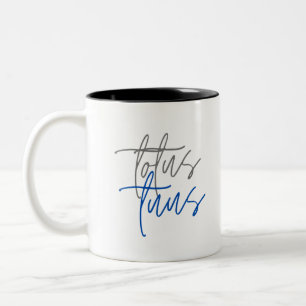 Taza Bicolor Totus Tuus