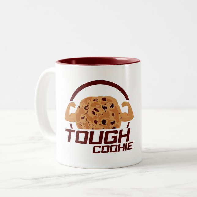 Taza Bicolor Tough Cookie (Anverso izquierdo)