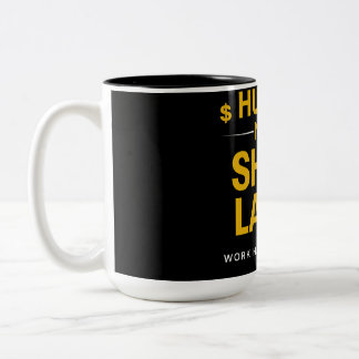 Taza Bicolor Trabaja Ahora Brilla Después – Trabaja Duro Sueña