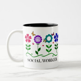 Taza Bicolor Trabajador social