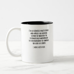 Taza Bicolor Trabajo Con Niños