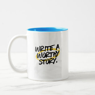 Taza Bicolor Traducción de relatos ortográficos