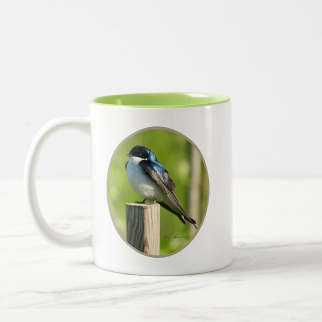 Taza Bicolor Tragar el árbol (Izquierda)