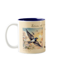 Trague de pajarita de Capistrano en el atardecer d