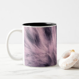 Taza Bicolor Trama de gato tigre de dos tonos