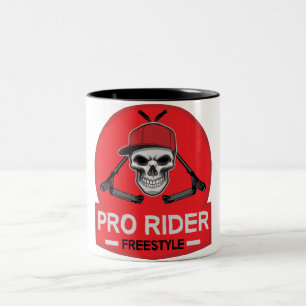 Taza Bicolor Trámites para motociclistas libres Pro Scooter