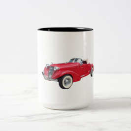 Taza Bicolor Trampa de café de coches de época