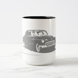 Taza Bicolor Trampa de café de coches de época