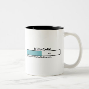 Taza Bicolor Transferencia de Mimi para ser