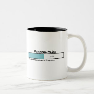 Taza Bicolor Transferencia Pappou a ser