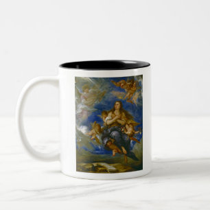 Taza Bicolor Transiito de le Magdalena - Jose Claudio Antolinez