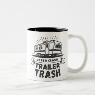 Taza Bicolor Trash del remolque de clase alta