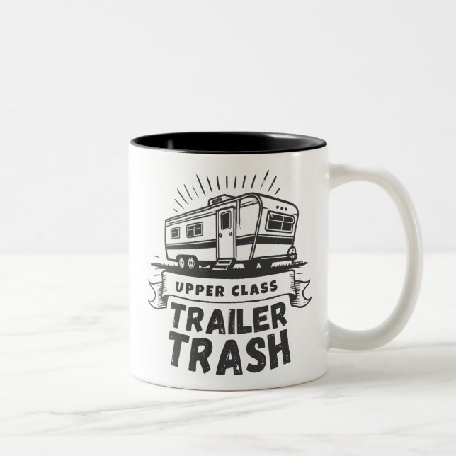 Taza Bicolor Trash del remolque de clase alta (Derecha)