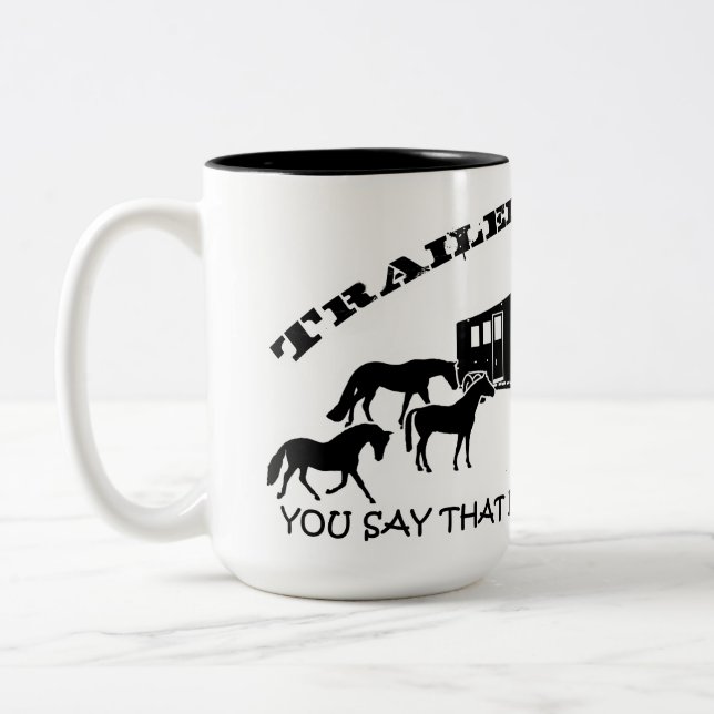 Taza Bicolor Trash Trailer (Izquierda)
