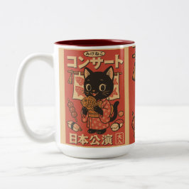 Taza Bicolor Tratamientos y Whiskers de Taiyaki