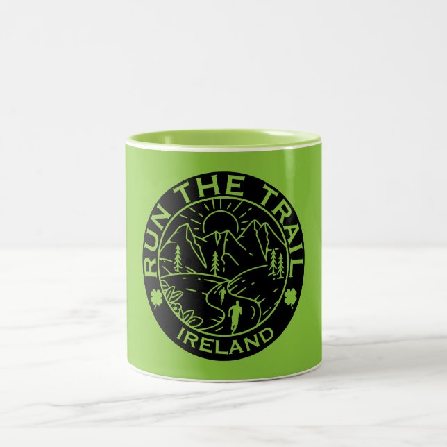 Taza Bicolor Trayecto en Irlanda (Centro)