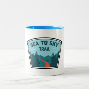 Taza Bicolor Trayectoria Mar A Cielo Columbia Británica