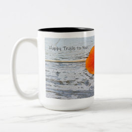 Taza Bicolor Trayectos felices para ti