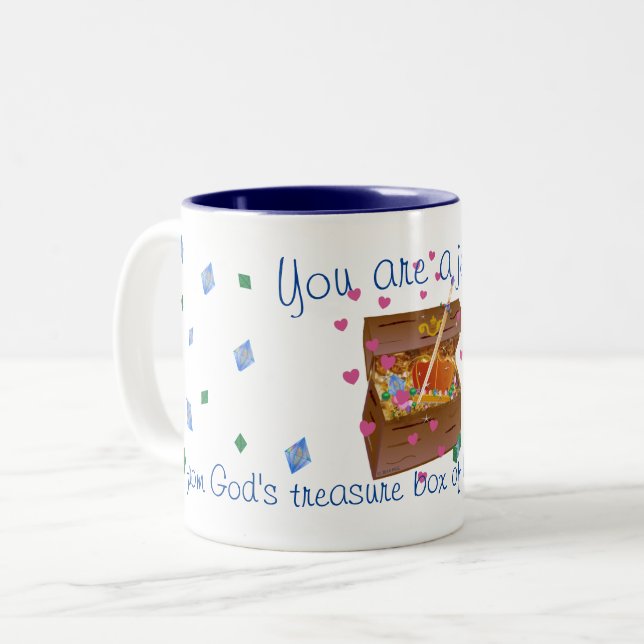 Taza Bicolor Treasud Friendship Mug (Anverso izquierdo)