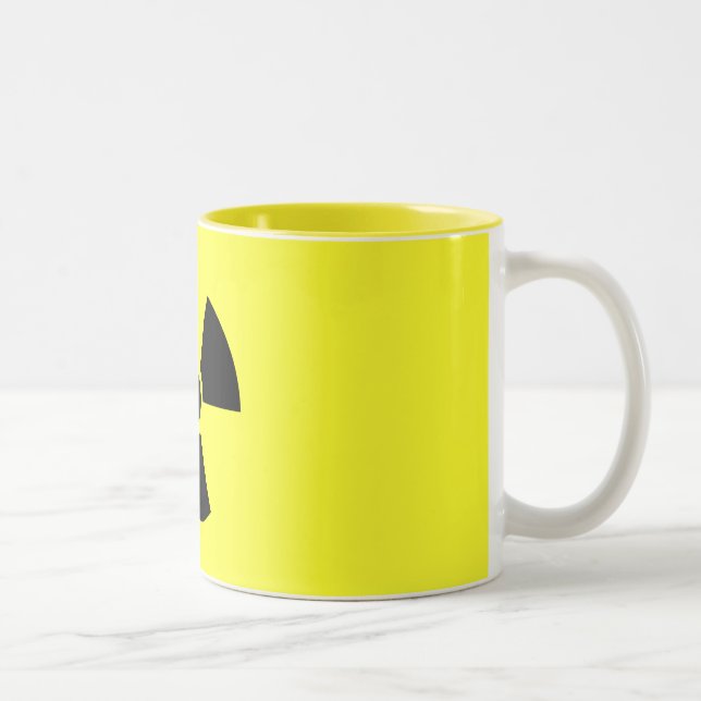 Taza Bicolor Trébol nuclear (Derecha)