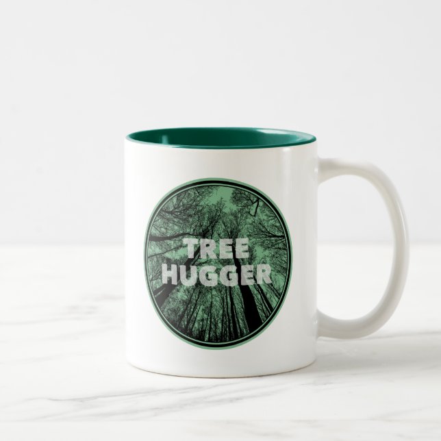 Taza Bicolor Tree Hugger Green (Derecha)
