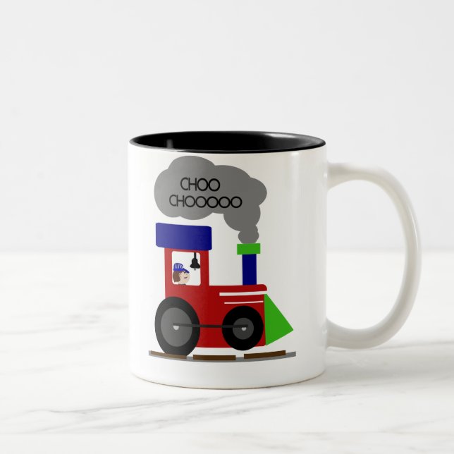 Taza Bicolor Tren de Choo Choo (Derecha)