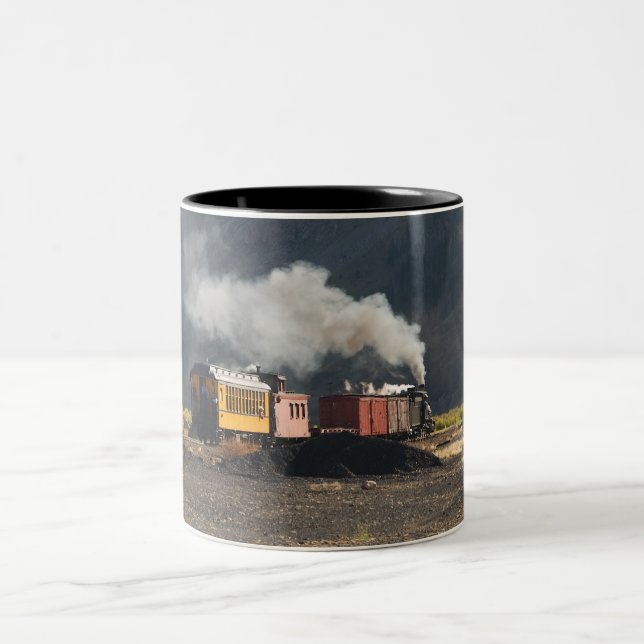 Taza Bicolor Tren del vapor (Centro)