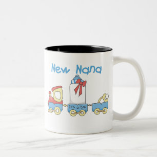 Taza Bicolor Tren nueva Nana es un muchacho
