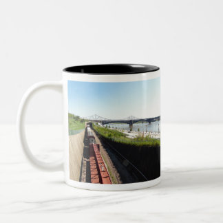 Taza Bicolor Tren paisajístico