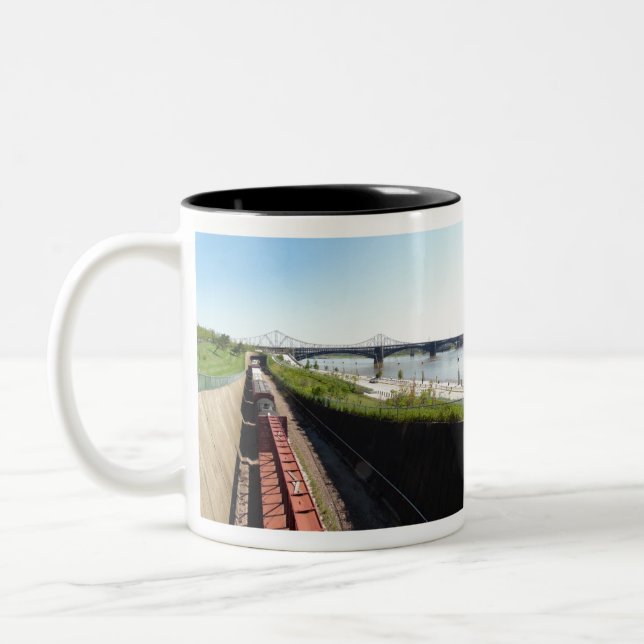Taza Bicolor Tren paisajístico (Izquierda)