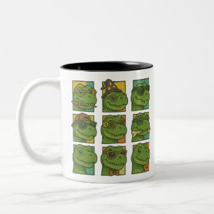 Taza Bicolor Trendosauro Rex