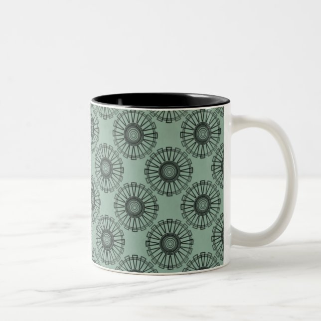 Taza Bicolor Trendsetter Mug, Sage (Derecha)