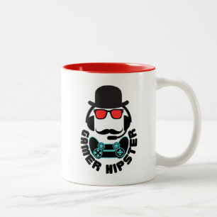 Taza Bicolor Trendy Gamer Hipster
